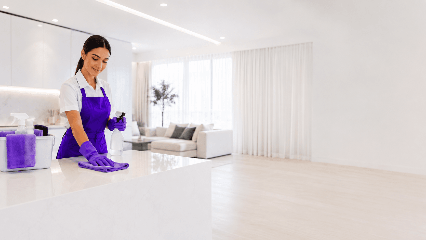 Verified cleaning professionals