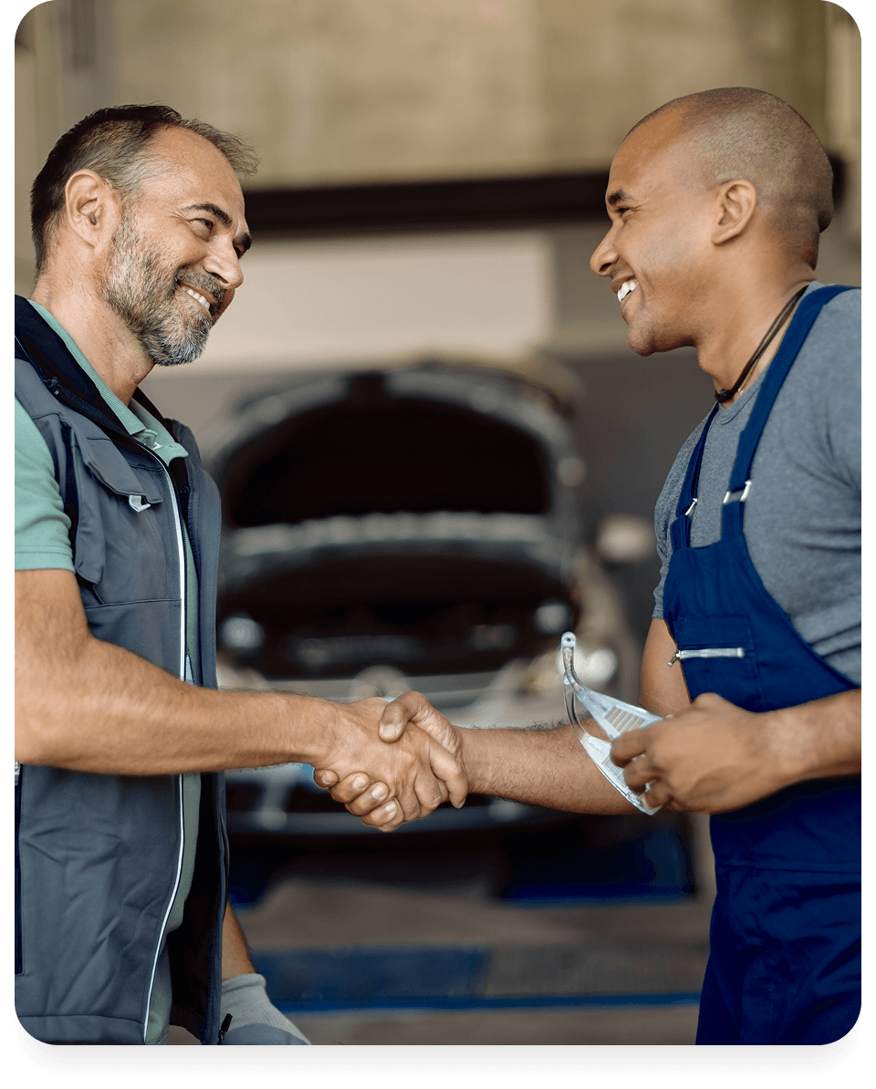 Professional handshake